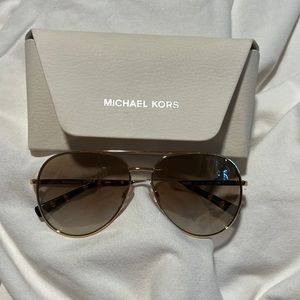Michael Kors Aviator Sunglasses
